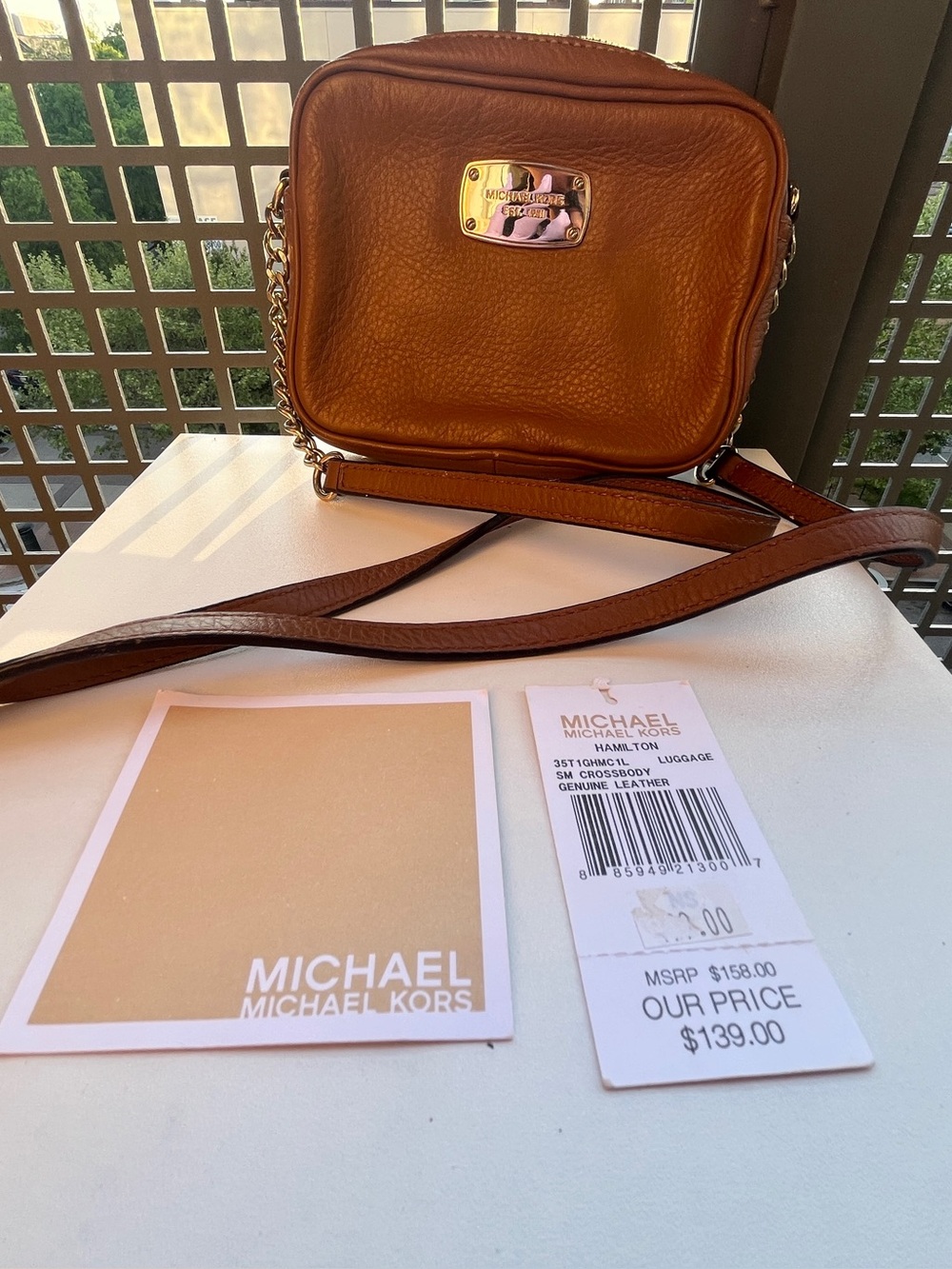 Michael Kors Hamilton Crossbody NWT